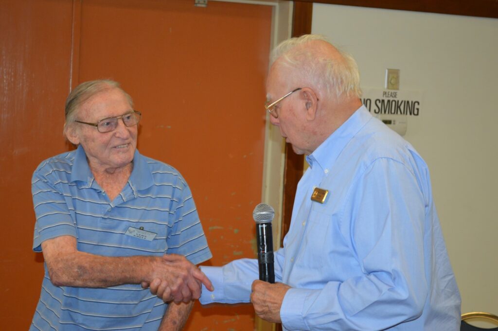 Portrait of Vern Krell, WWII veteran, Branch 172